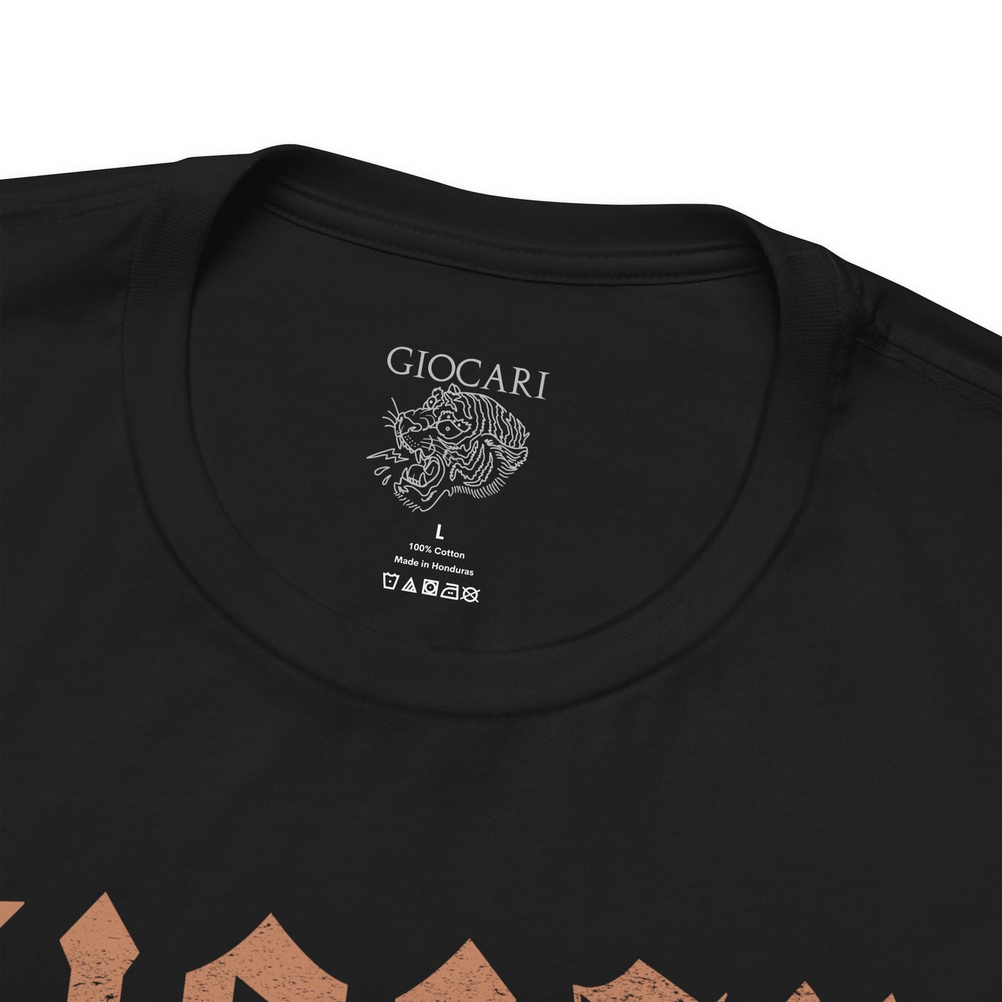 Giocari "Tryhard Grrrr Retro" Black-Tee