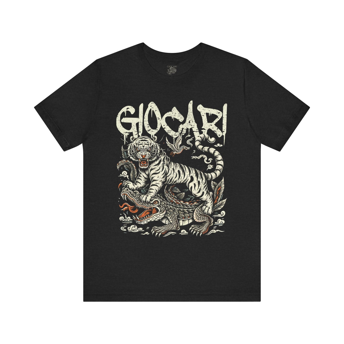 Giocari Tiger Drippy Retro T-shirt