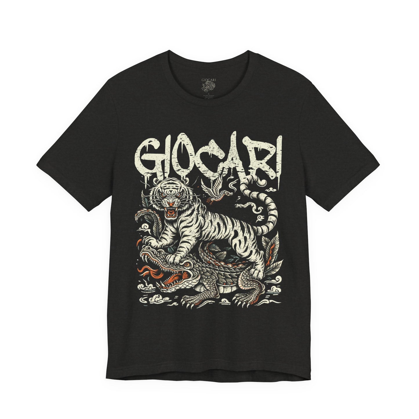 Giocari Tiger Drippy Retro T-shirt