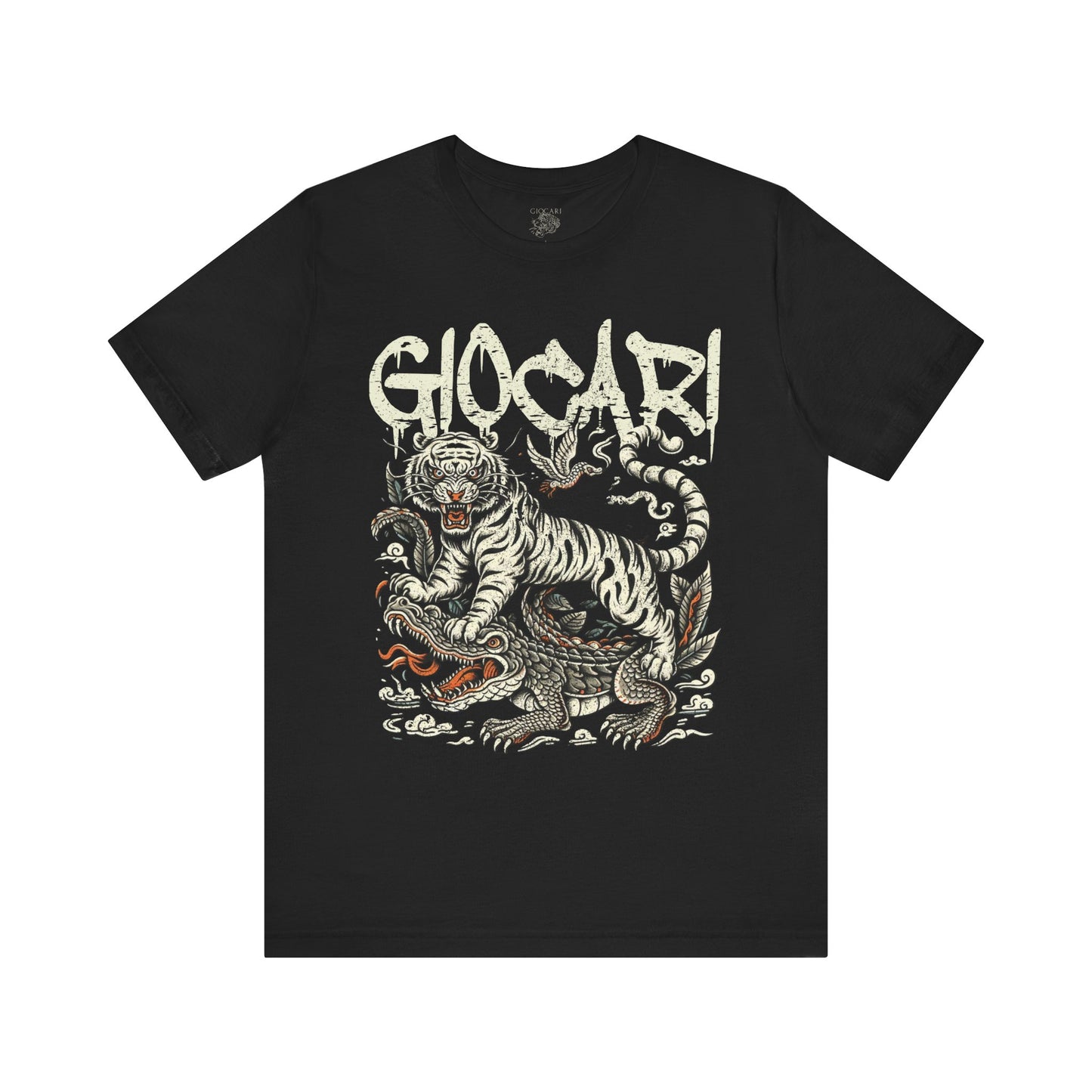 Giocari Tiger Drippy Retro T-shirt