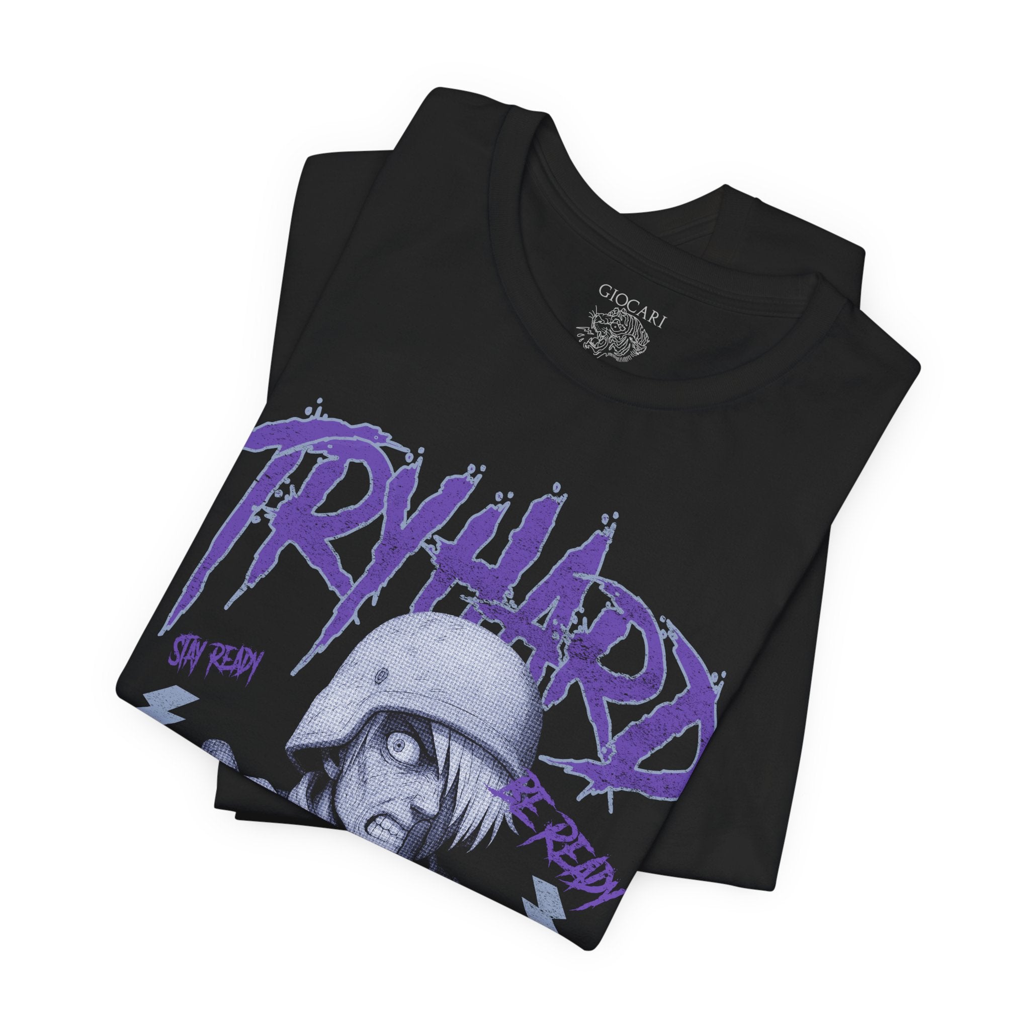 Giocari Tryhard Purple Pain Retro Shirt
