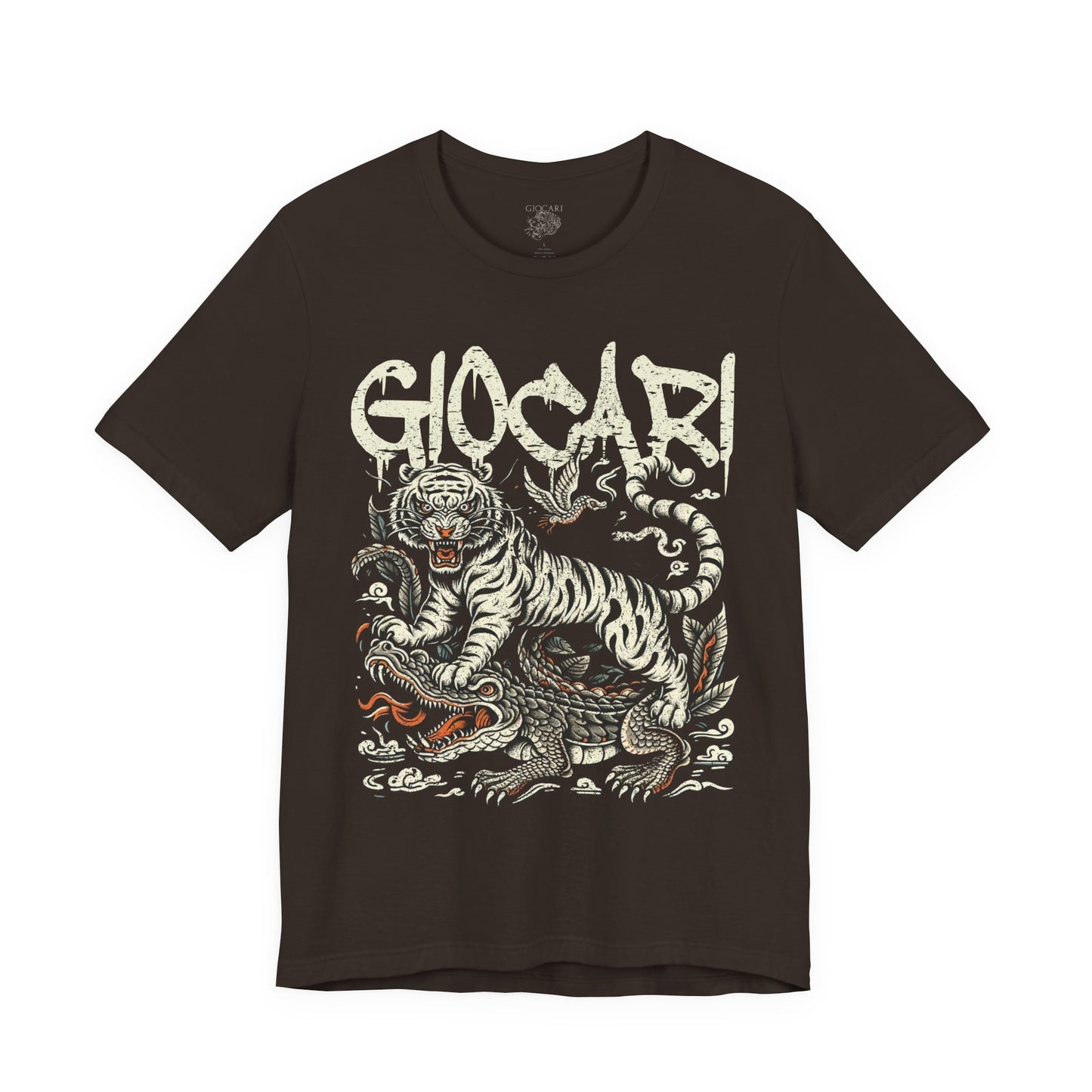 Giocari Tiger Drippy Retro T-shirt