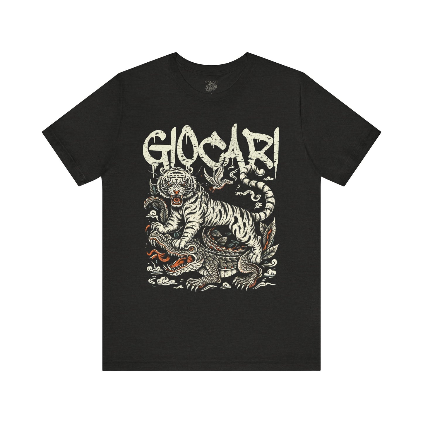 Giocari Tiger Drippy Retro T-shirt