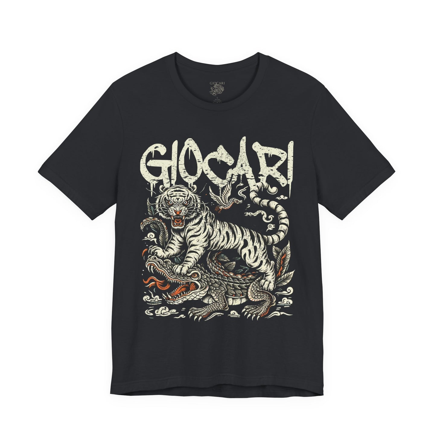 Giocari Tiger Drippy Retro T-shirt
