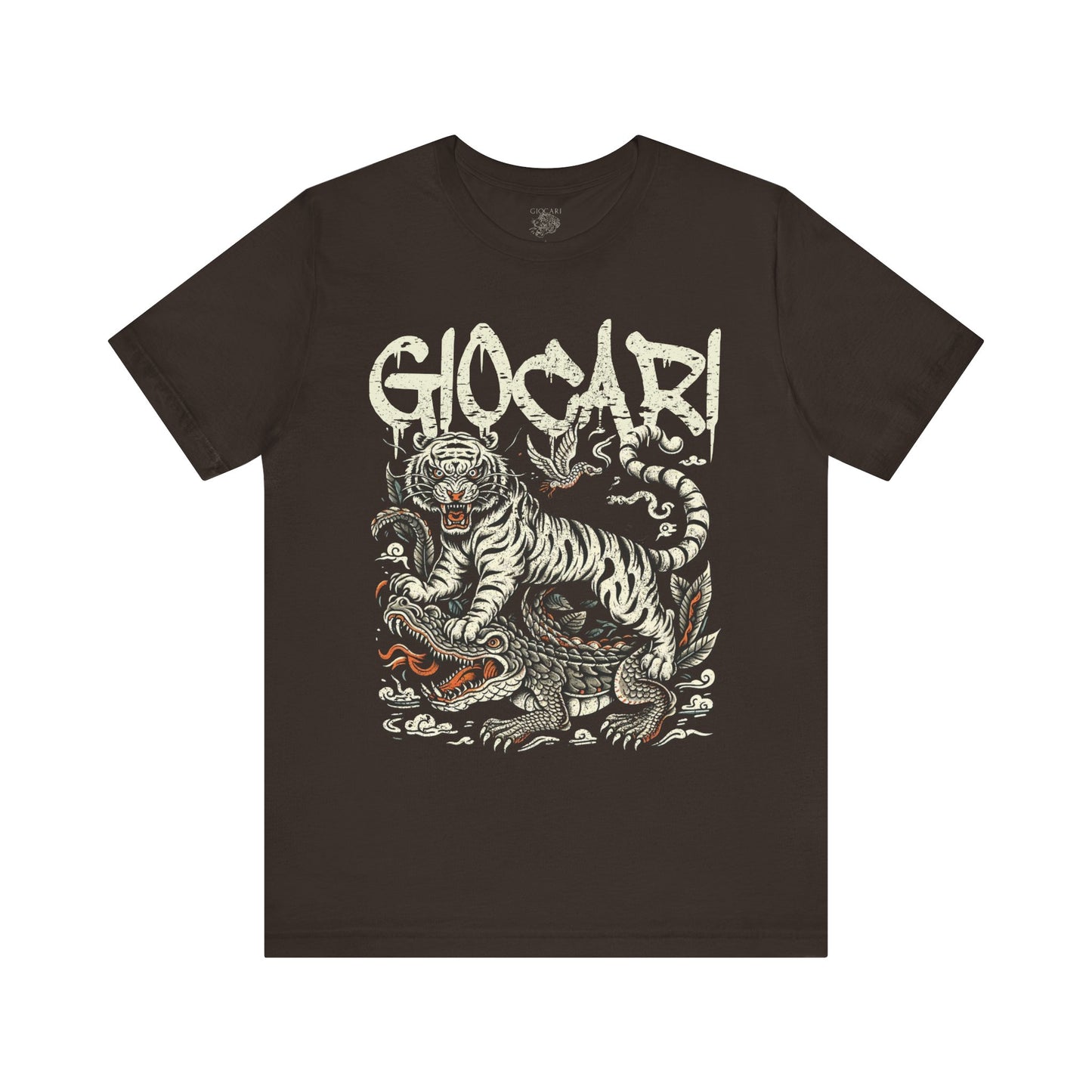 Giocari Tiger Drippy Retro T-shirt