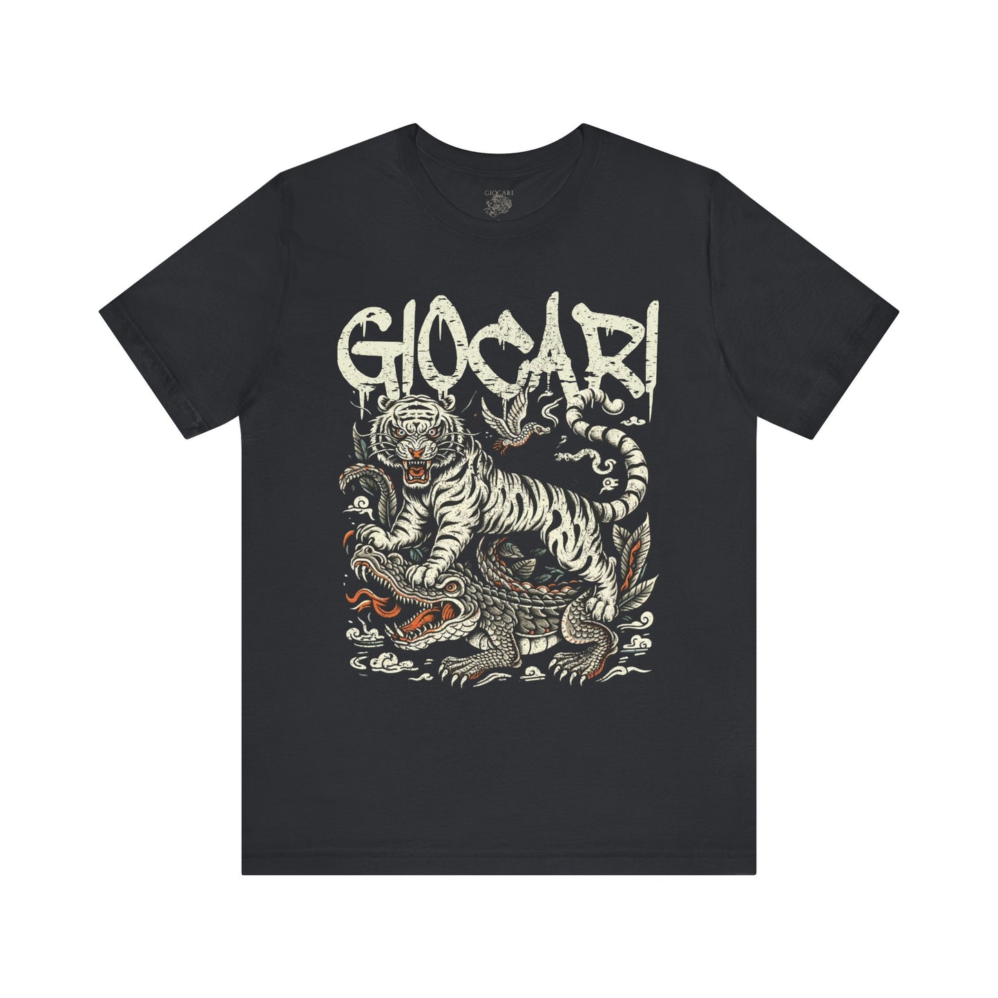 Giocari Tiger Drippy Retro T-shirt