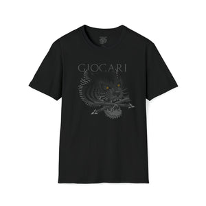 Giocari Tigers and Arrows Black-Tee