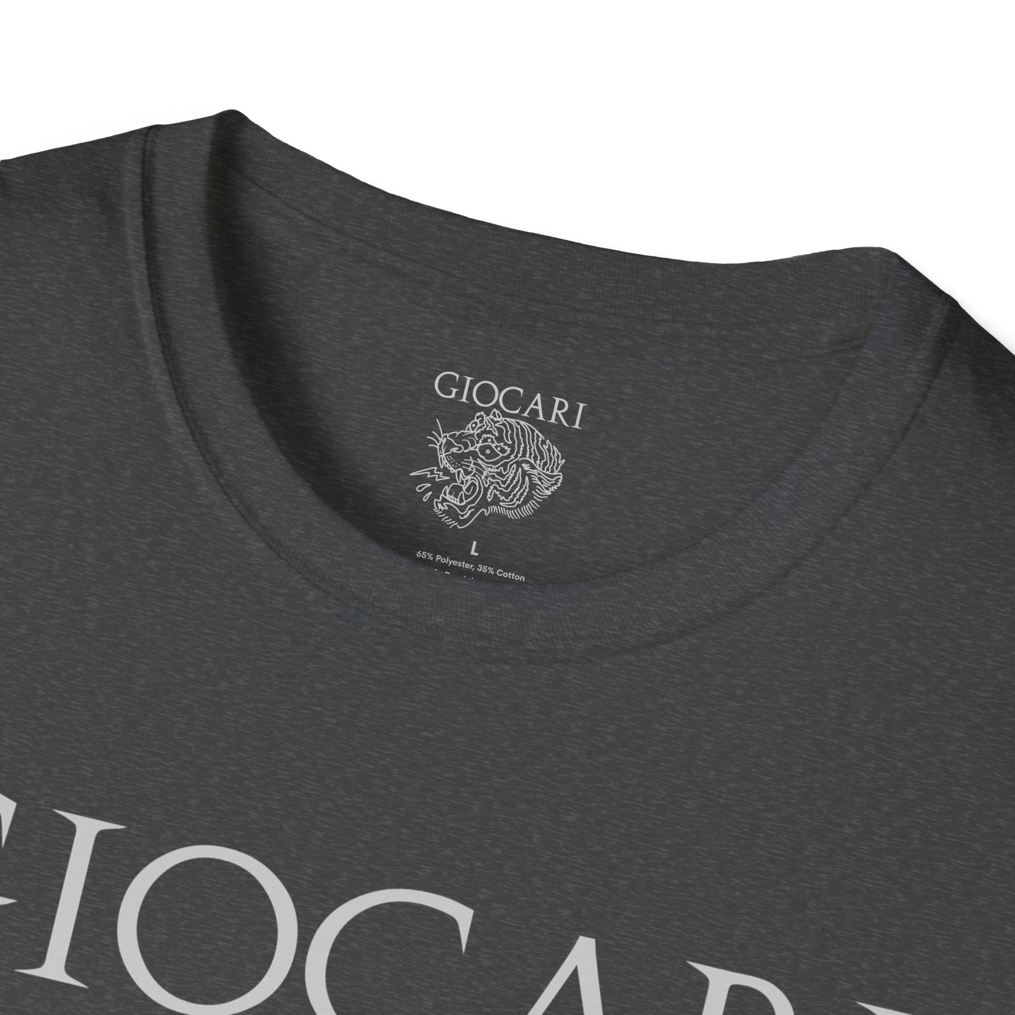 Giocari Classic “Broken Arrows” Tiger-Tee (Gun Metal Grey )