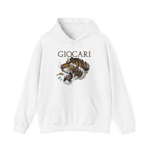 Giocari Tiger Hooded Sweatshirt (Ice White)