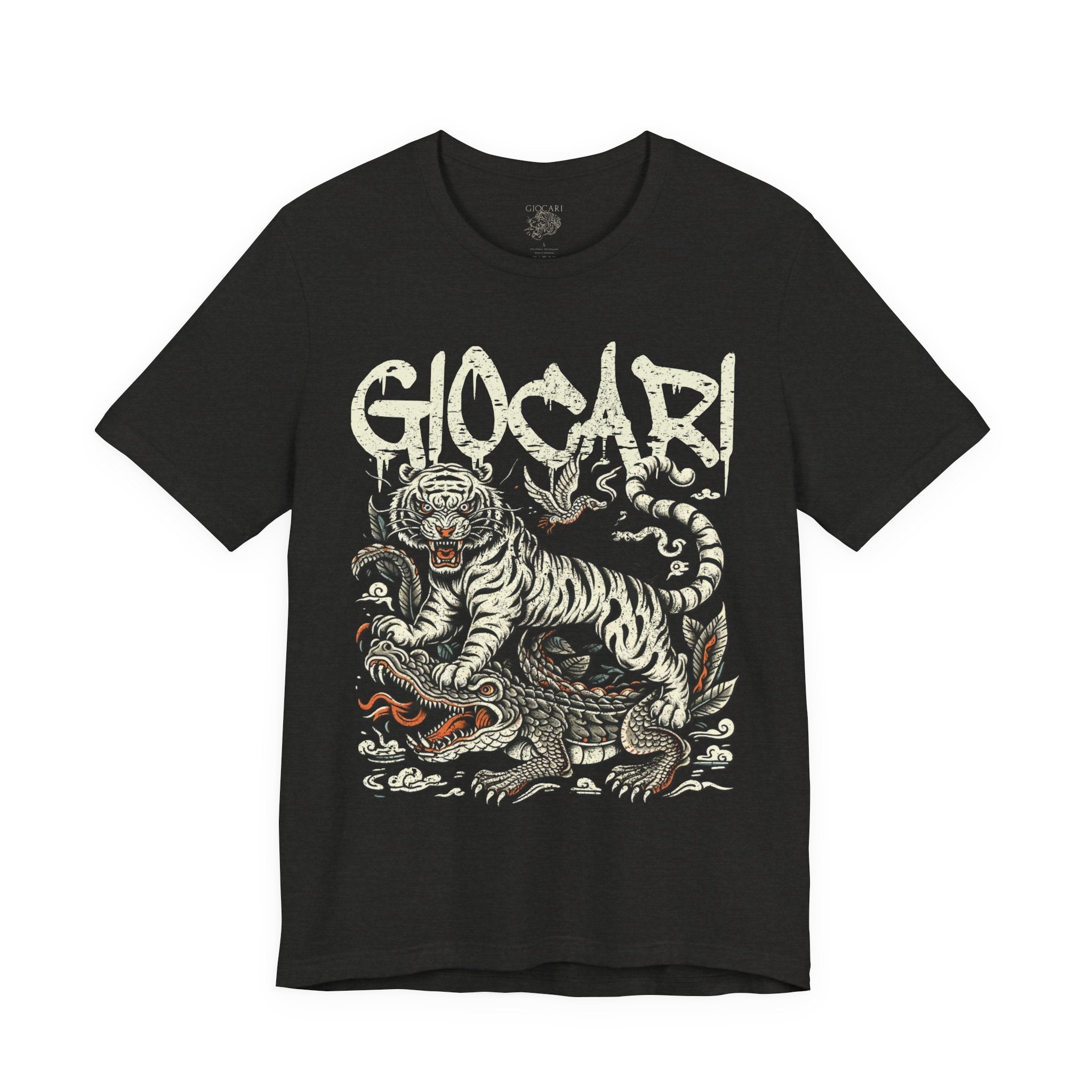Giocari Tiger Drippy Retro T-shirt