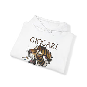 Giocari Tiger Hooded Sweatshirt (Ice White)