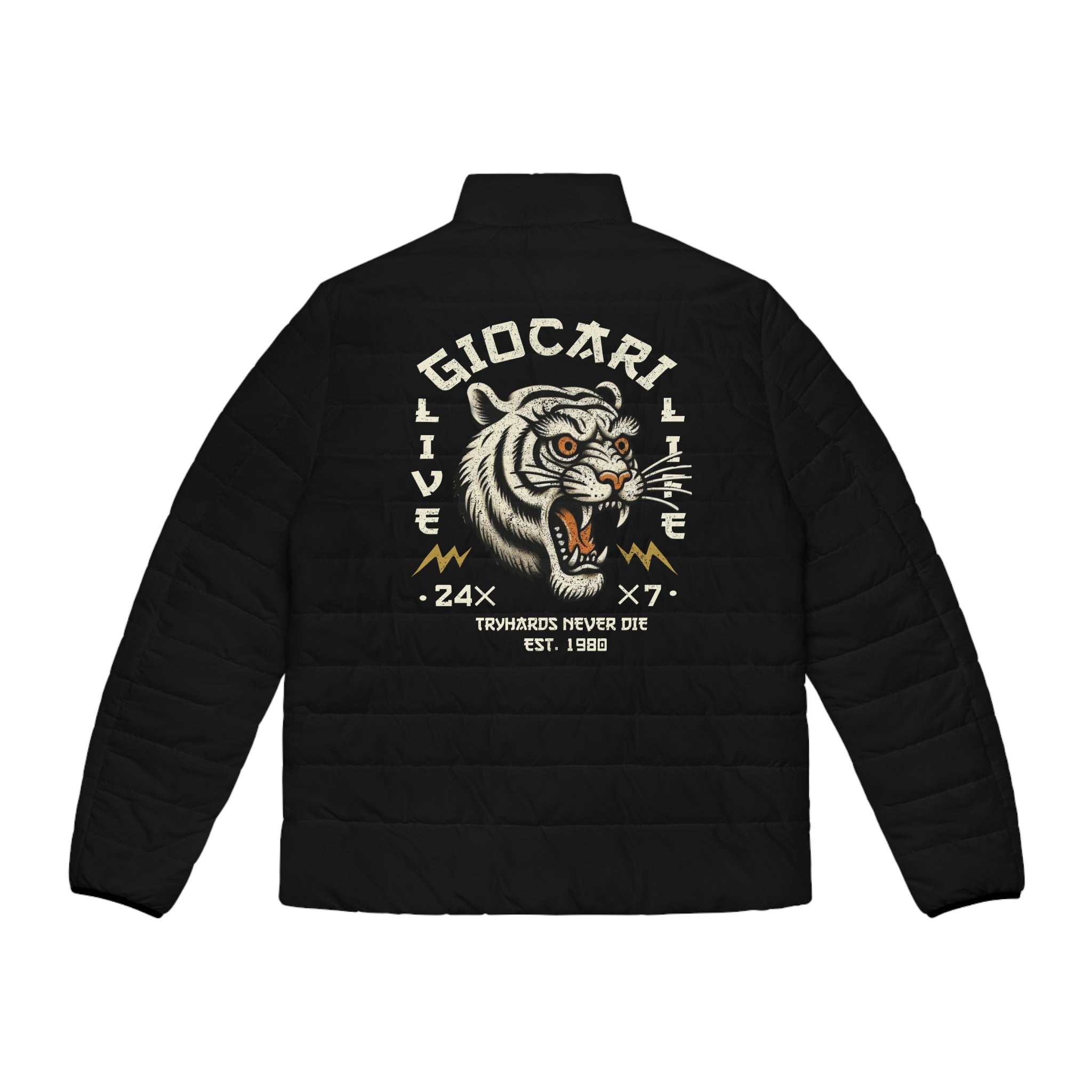 Giocari Puffer Jacket (Black)