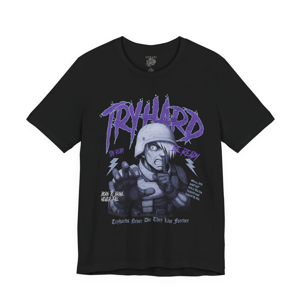 Giocari Tryhard Purple Pain Retro Shirt