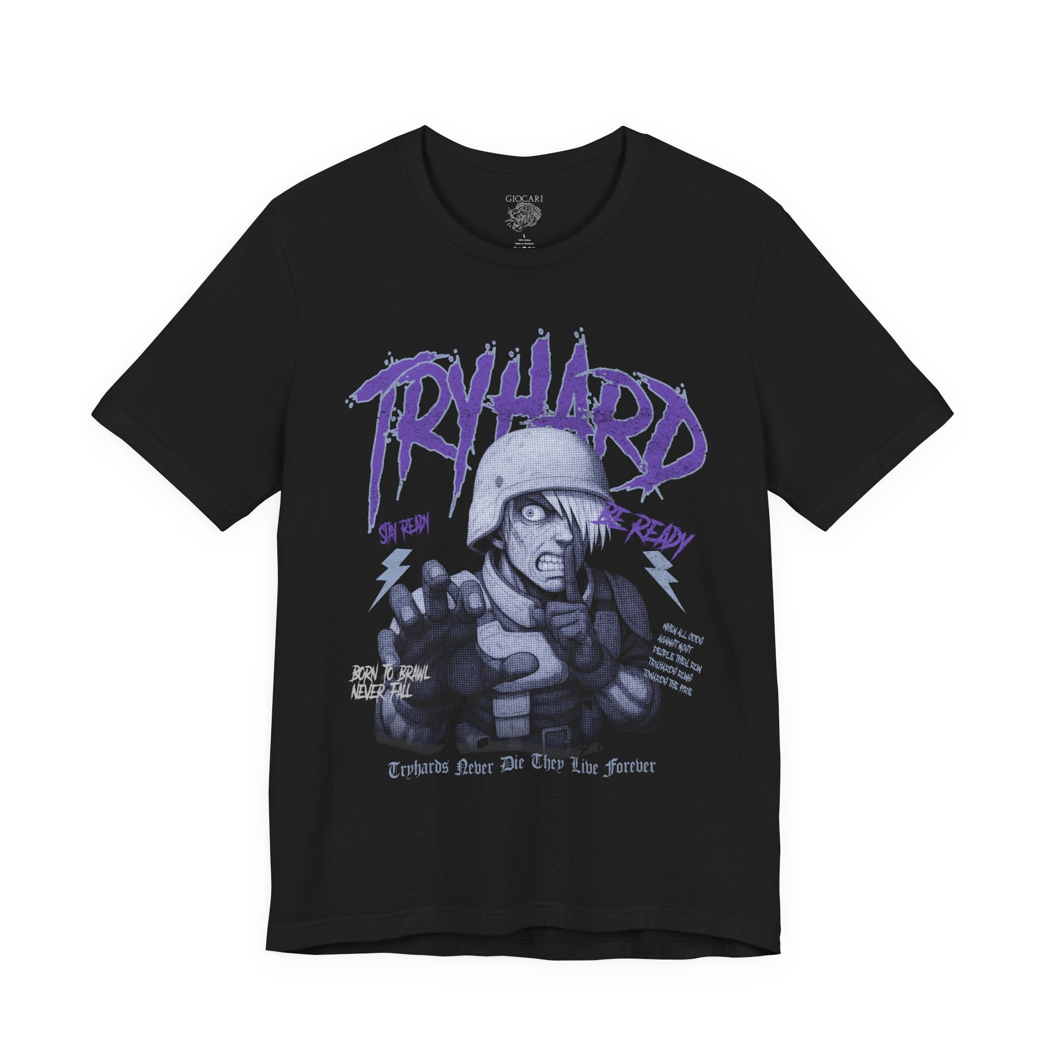 Giocari Tryhard Purple Pain Retro Shirt