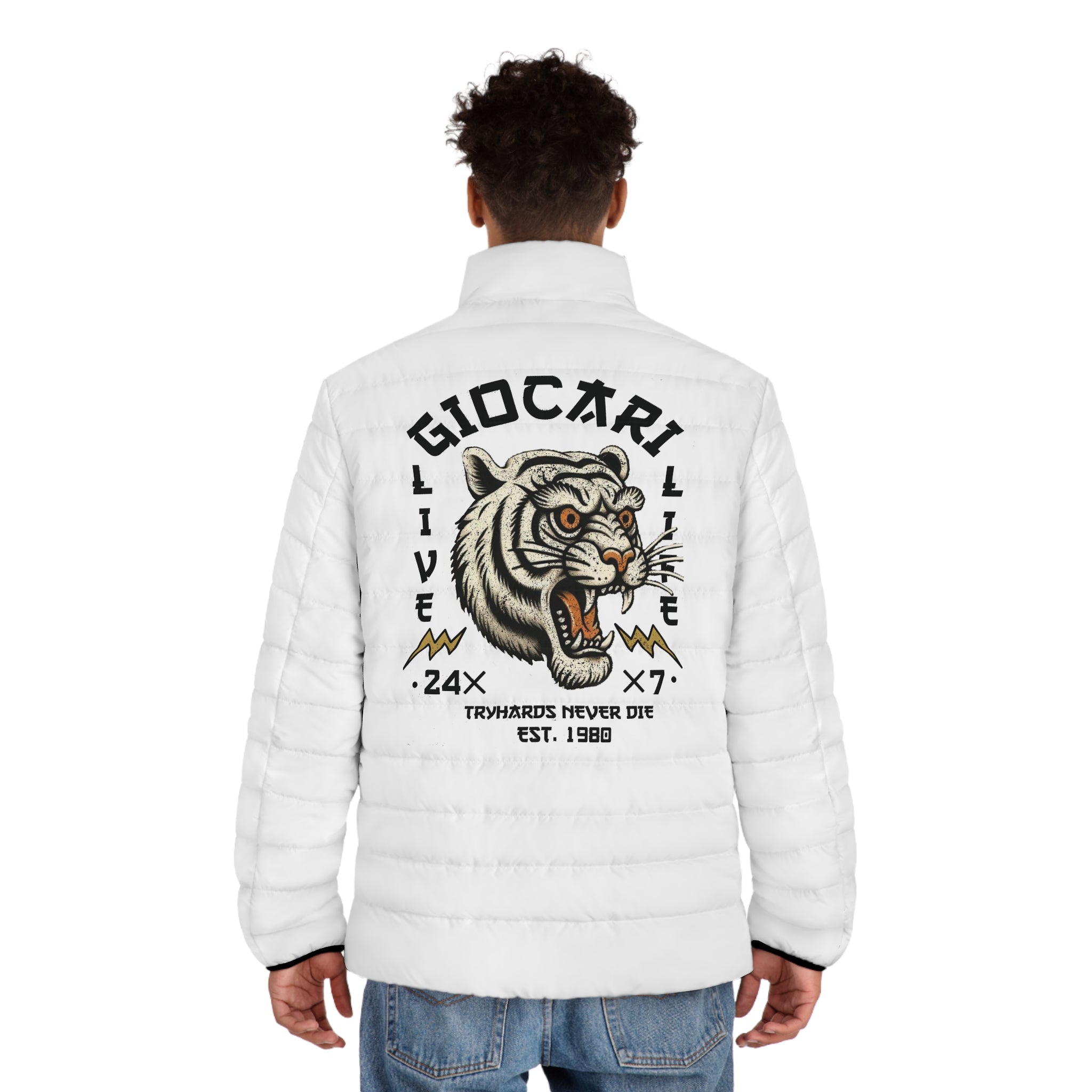 Giocari Puffer Jacket (White)