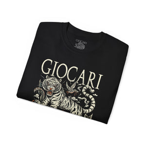 Giocari TIGER vs GATAR Black T-Shirt