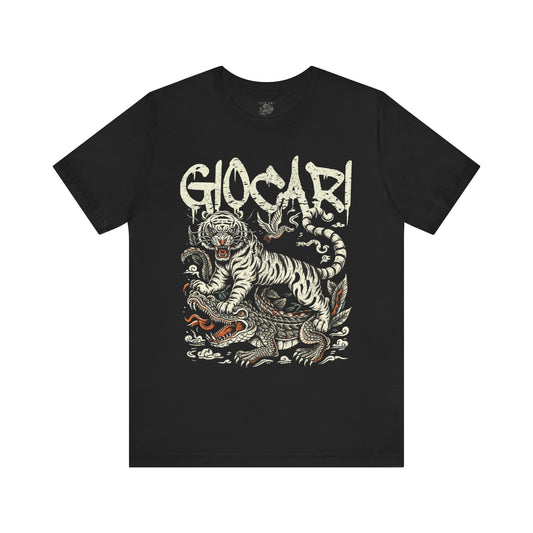 Giocari Tiger Drippy Retro T-shirt