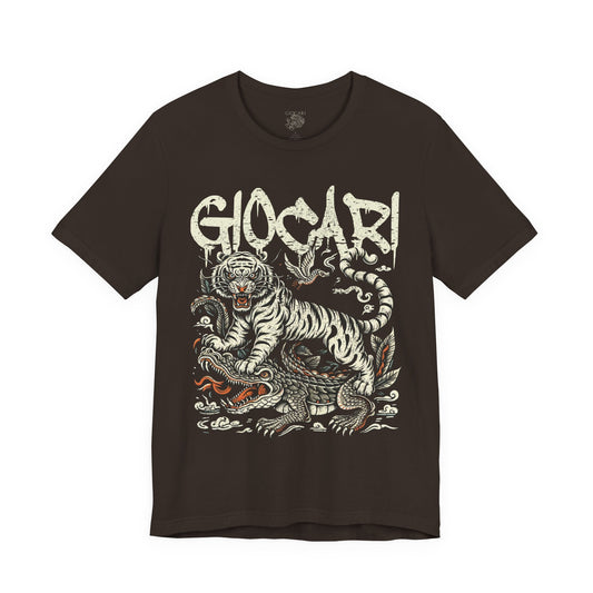 Giocari Tiger Drippy Retro T-shirt