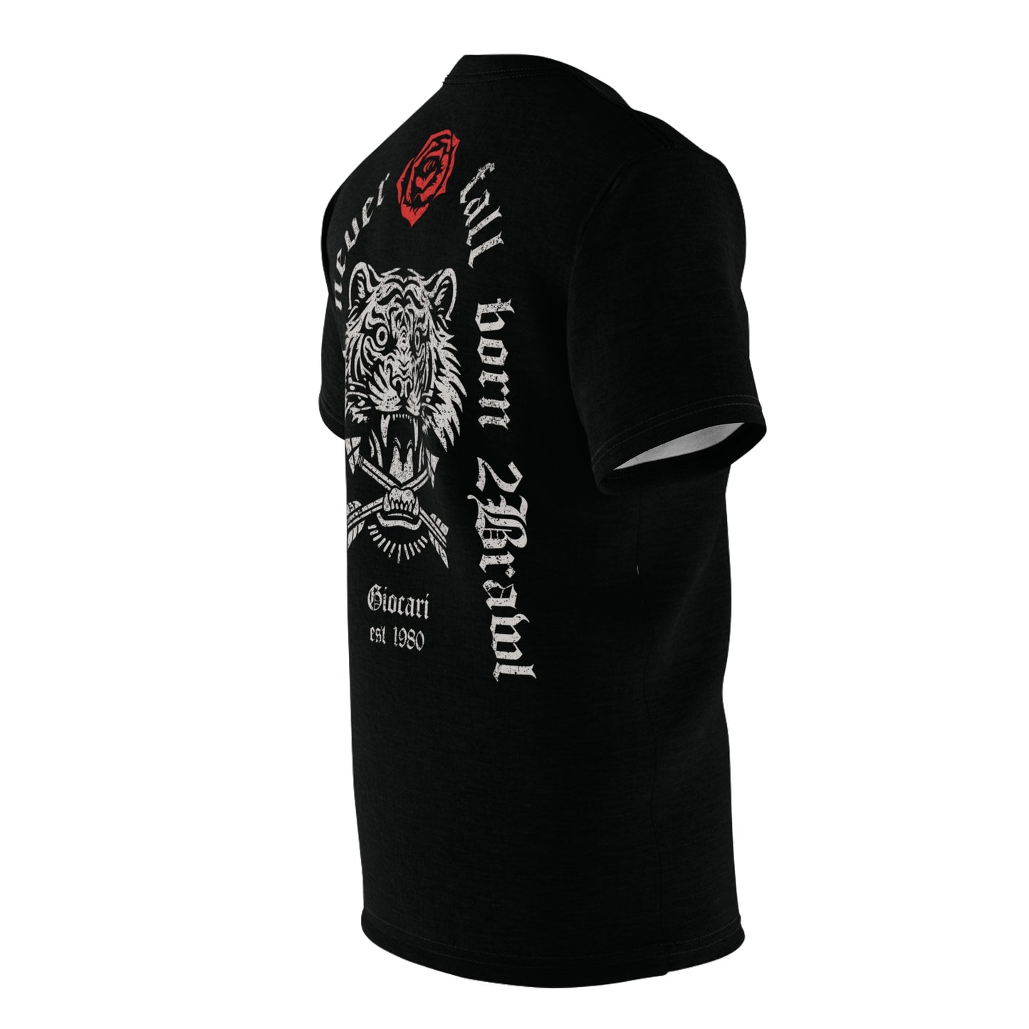 Giocari “Never Fall T-Shirt (front & back)
