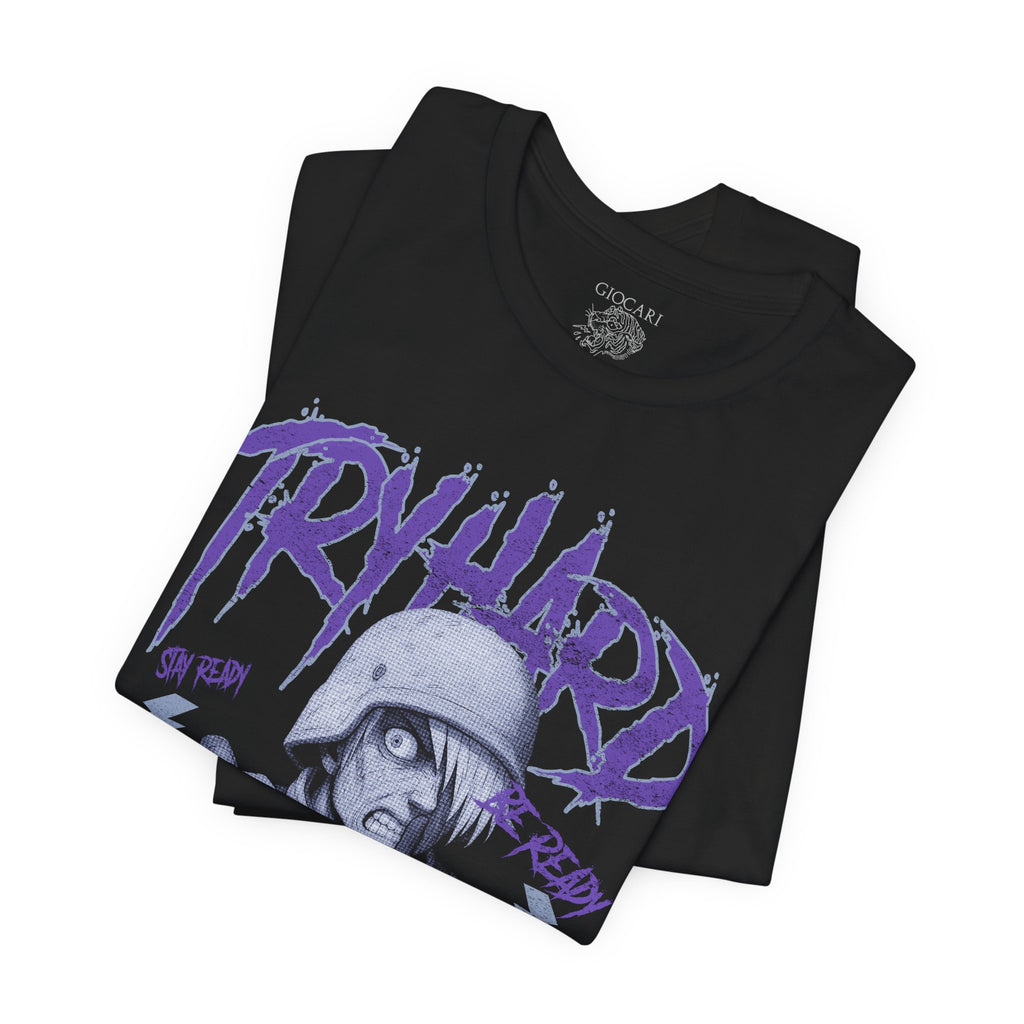 Giocari Tryhard Purple Pain Retro Shirt