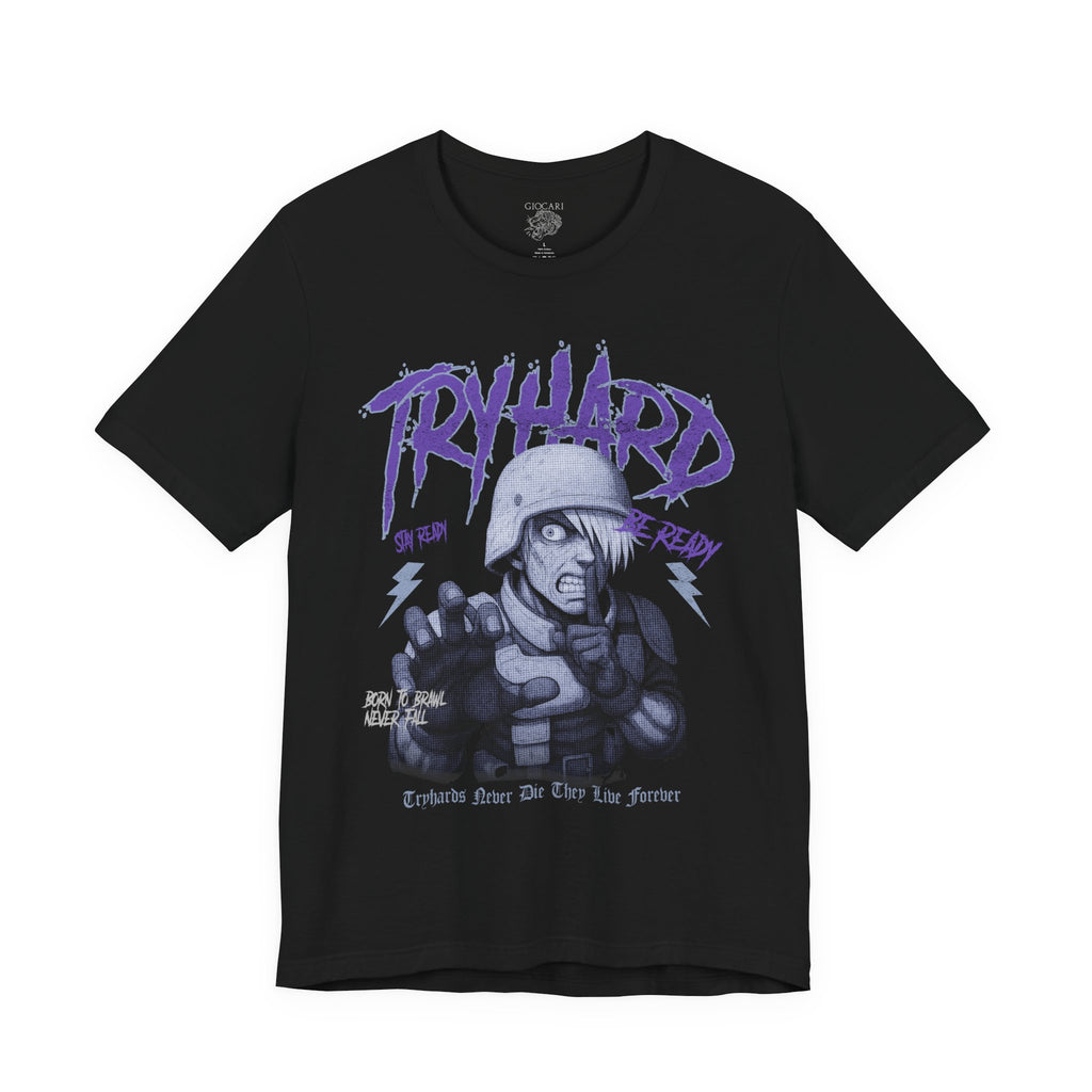 Giocari Tryhard Purple Pain Retro Shirt