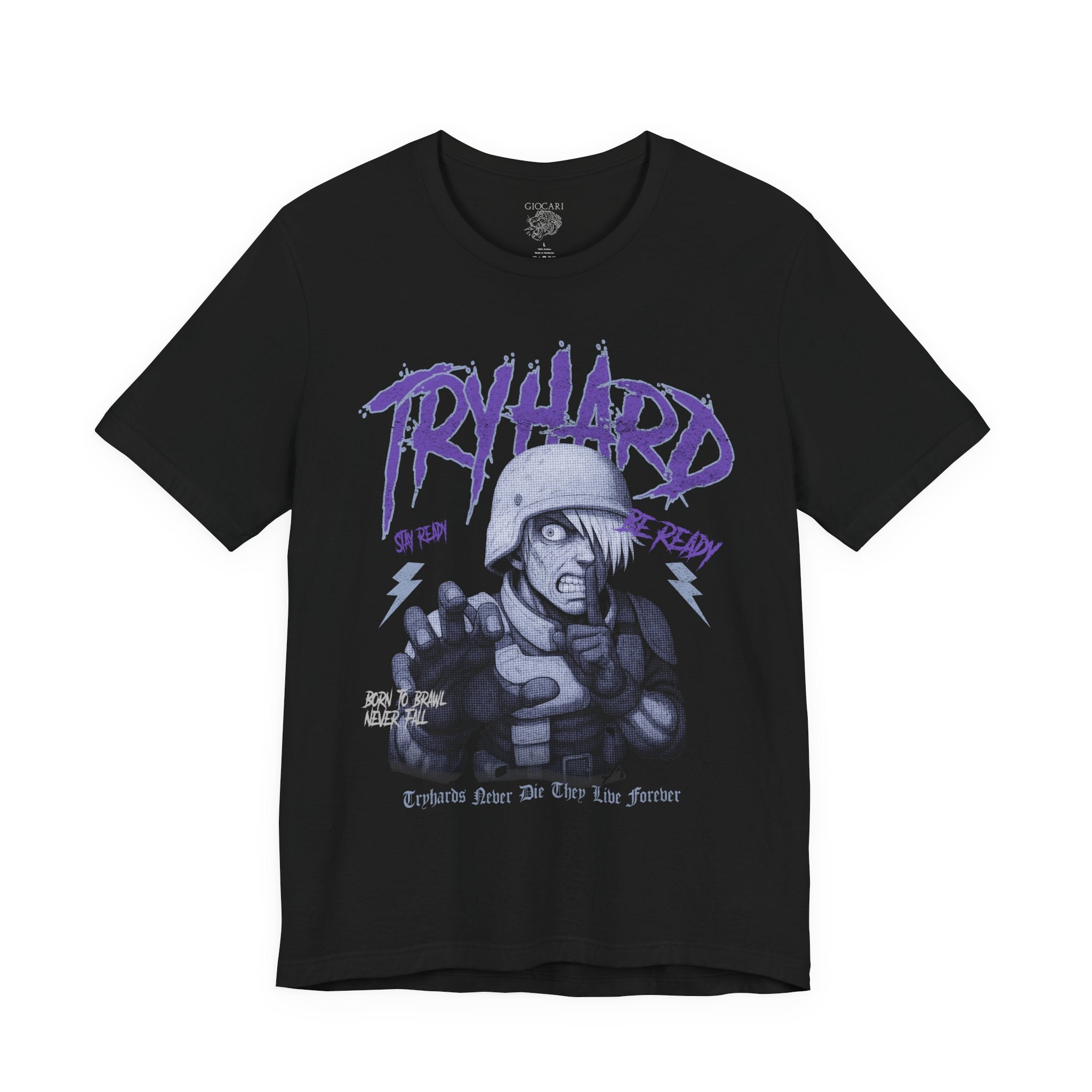 Giocari Tryhard Purple Pain Retro Shirt
