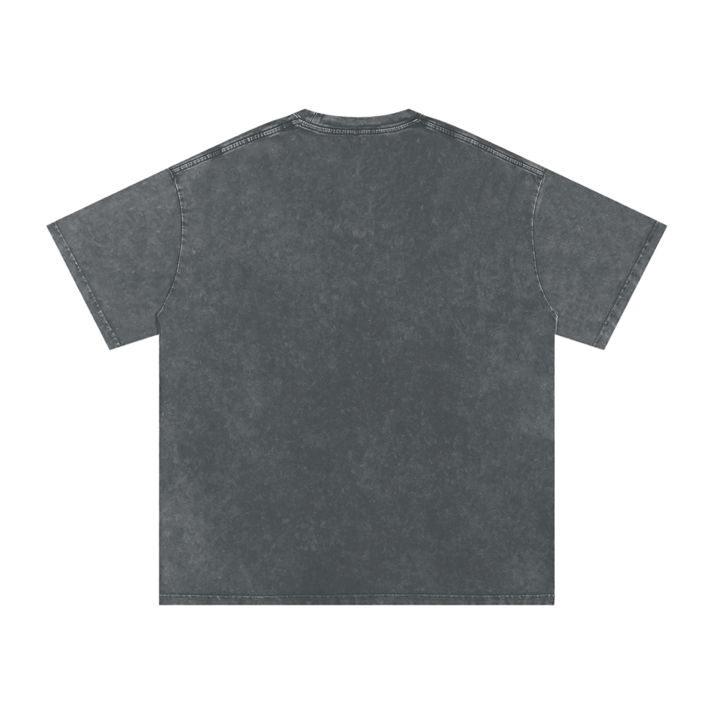 Giocari Snow Washed Oversized Cotton T-Shirt