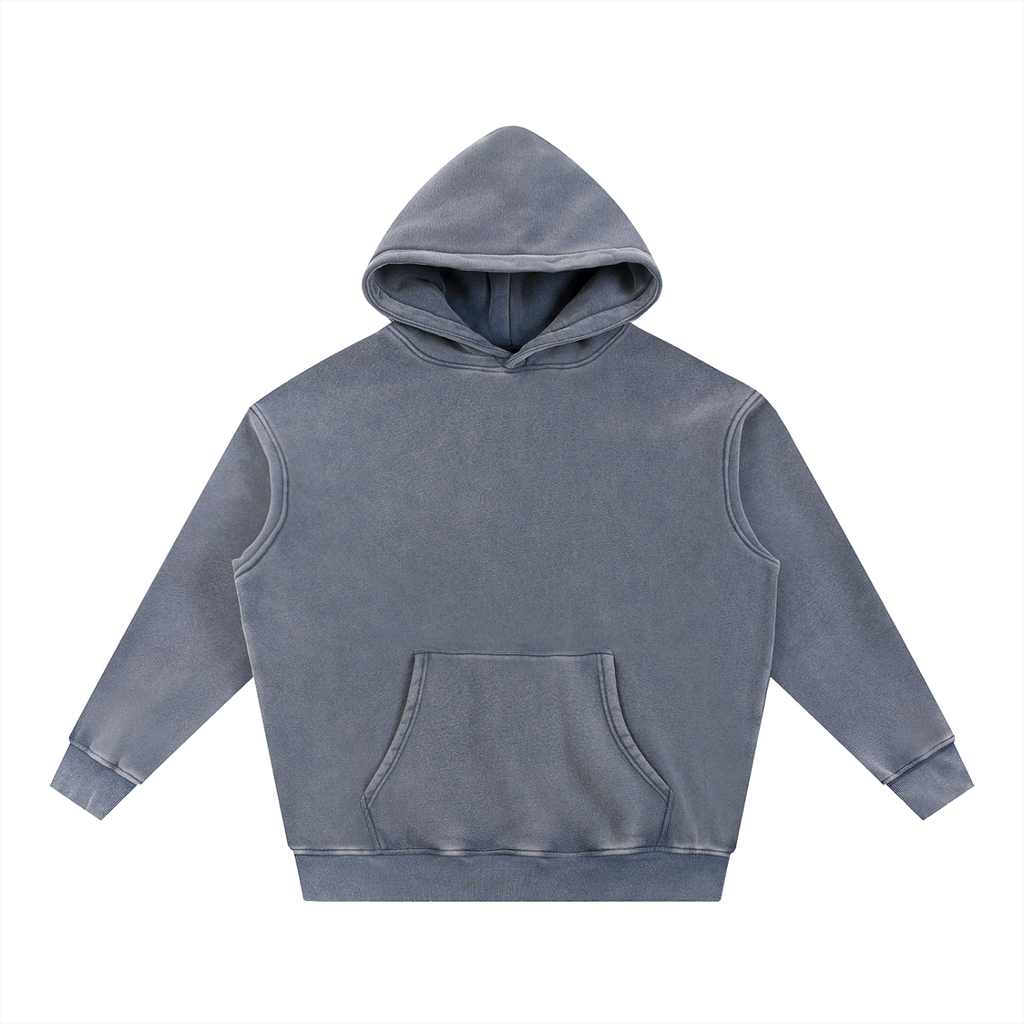 Giocari Snow Wash Fleece Oversize Hoodie